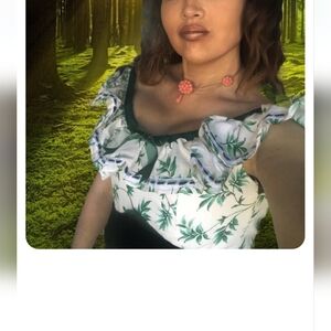 Custom made O’Hara inspired dress can be worn with a full hoop